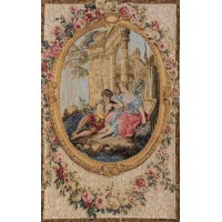 Gobelín Tapisserie Serenade a la maniere de F. Boucher Gobelín Tapisserie Serenade a la maniere de F. Boucher